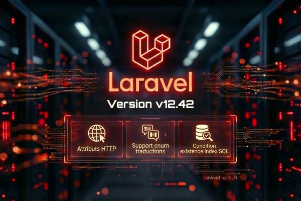 Laravel 12.42 : Attributs HTTP, Enums dans les traductions et vérification d’index