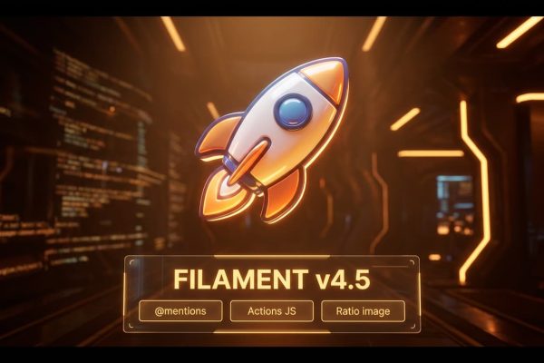 Filament v4.5 : @mentions, actions JavaScript et gestion avancée des images